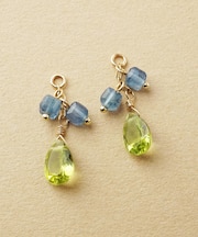 【 Palette】K10 ペリドットチャーム