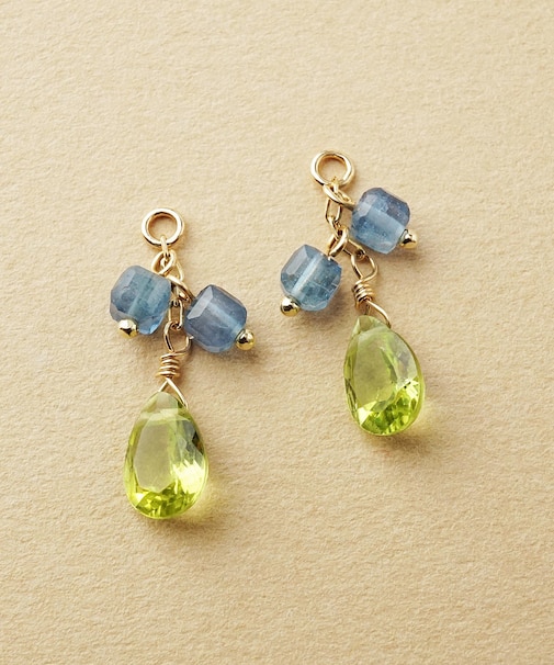 【 Palette】K10 ペリドットチャーム