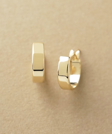 K10ベーシックフープピアス( YＧ)