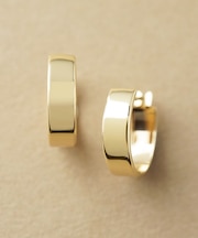 K10 ベーシックワイドフープピアス( YＧ)