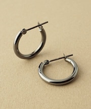 SV/K10 ラウンドワイヤー ベーシックフープピアス