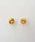 [ セカンドピアス]K18 シトリンピアス(4mm)