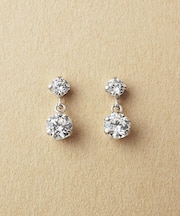 【Lively】K10 2石 スイングピアス( WG)