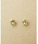 [ セカンドピアス]Pt イエローベリルピアス