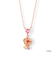 【プリンセスメッセージカード&BOX付き】ディズニープリンセス ベル /【K10ピンクゴールド】ネックレス
