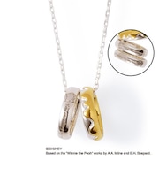 ディズニー くまのプーさん&ピグレット / シルバー ペア ネックレス(40cm)