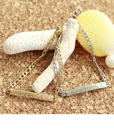 【ハワイアンジュエリー】 サージカルステンレス ペア ブレスレット【LaniHoni(ラニホニ)】