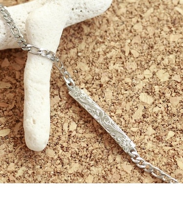 【ハワイアンジュエリー】 サージカルステンレス ペア ブレスレット(メンズ単品)【LaniHoni(ラニホニ)】