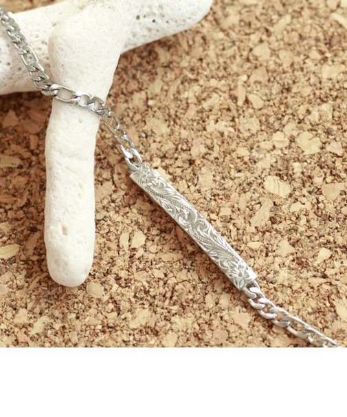 【ハワイアンジュエリー】 サージカルステンレス ペア ブレスレット(メンズ単品)【LaniHoni(ラニホニ)】