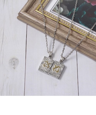 【アレルギーフリー】サージカルステンレス ハワイアンペアネックレス【LaniHoni(ラニホニ)】