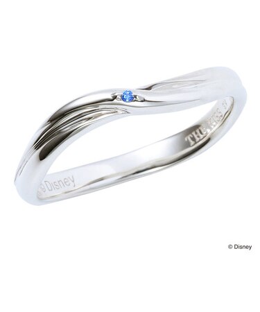 【アナと雪の女王限定ジュエリーBOXでお届け】ディズニー アナと雪の女王 / シルバー ペア リング(メンズ単品)