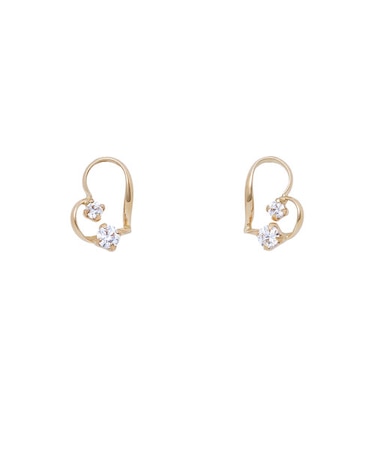 イエローゴールド ピアス