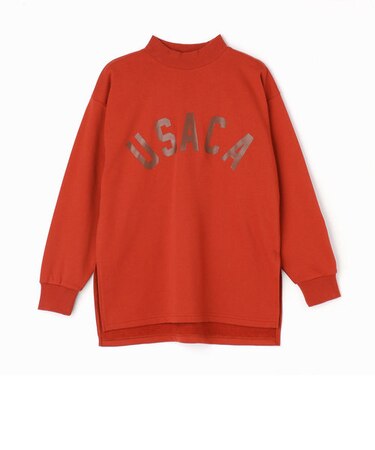 フロントロゴモックネックトレーナー