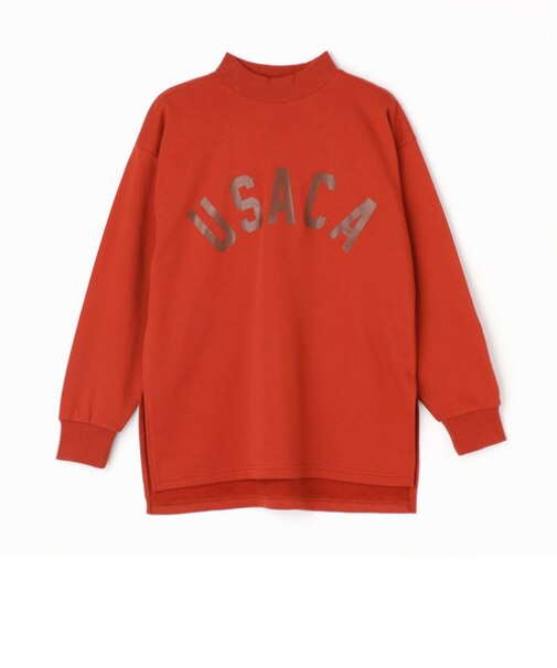 フロントロゴモックネックトレーナー