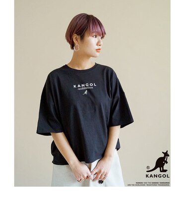 KANGOLコラボロゴ入りビッグTシャツ