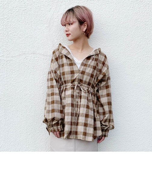 オーバーサイズブラウス