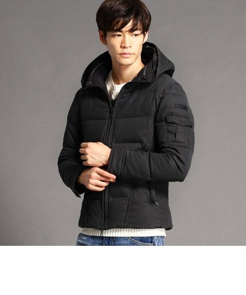 フード付きデニムダウンジャケット｜ニコルの通販｜&mall（アンド