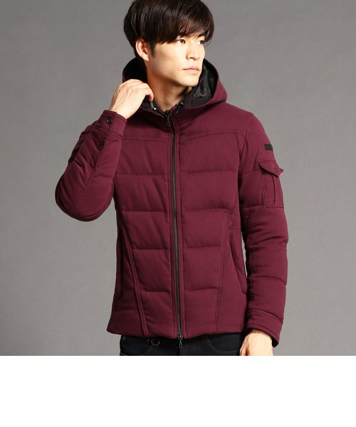 フード付きデニムダウンジャケット｜ニコルの通販｜&mall（アンド