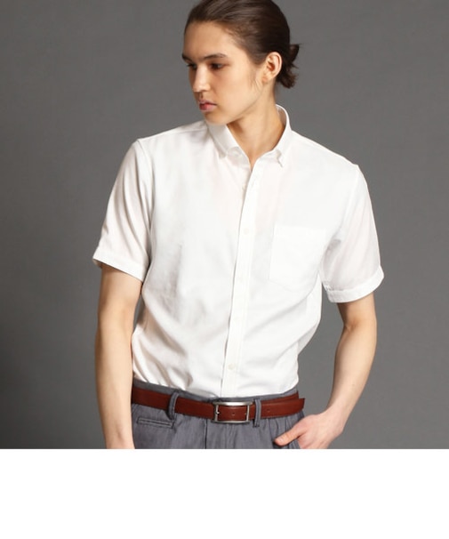 OXIJEWEL ボタンダウン半袖シャツ
