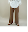 綿ツイルストレートパンツ