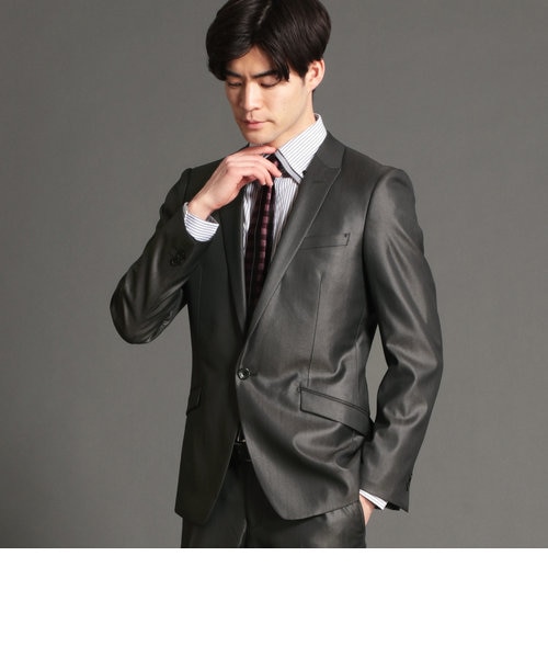 ピークドラペルシングル1つボタンジャケット｜ニコルの通販｜&mall