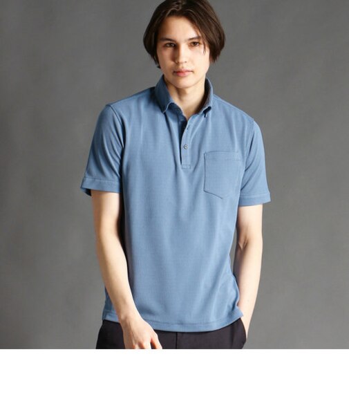 ボタンダウンポロシャツ