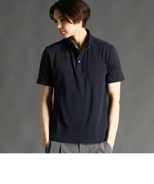 ボタンダウンポロシャツ