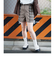 切り替えチェックショートパンツ