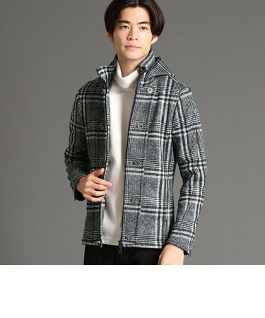 裏毛フリースナポレオンブルゾン