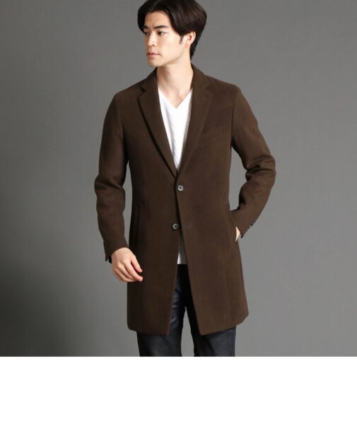 ハイブリットメルトンチェスターコート