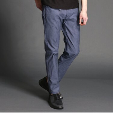 先染めヘリンボンパンツ