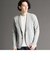 ジオメトリックジャカード ニットカーディガン
