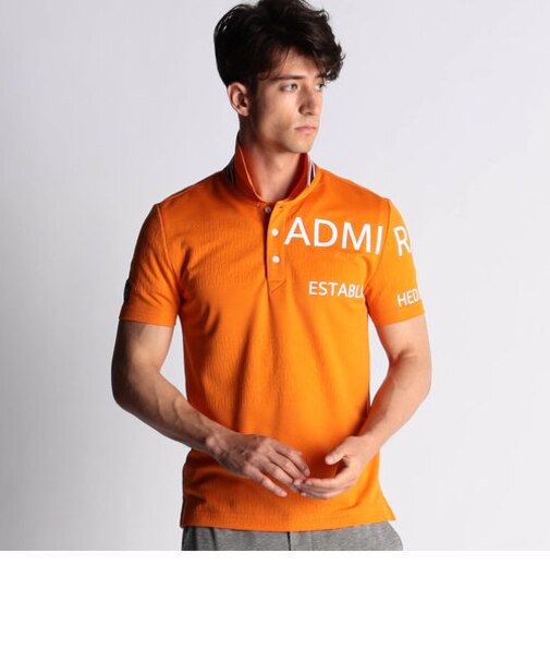 Admiral別注ロゴボ－ダ－ジャカ－ドポロシャツ