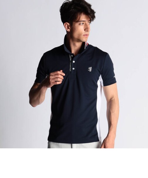 Admiral別注配色切替ポロシャツ