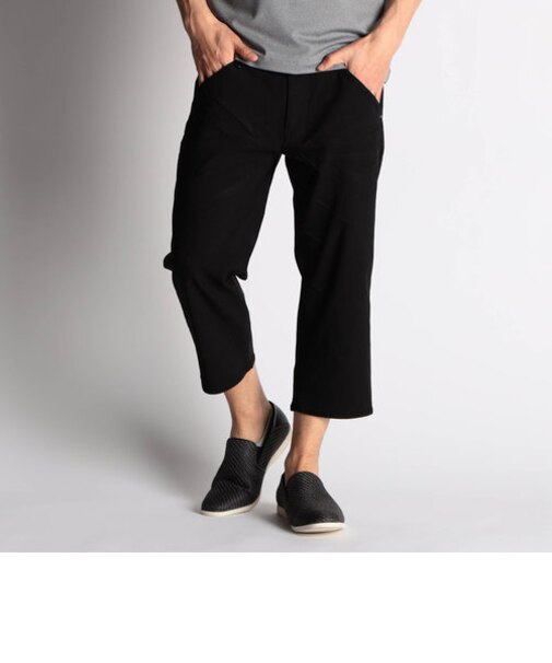 【22年モデル WEB限定再販売】クロップドカラーデザインパンツ