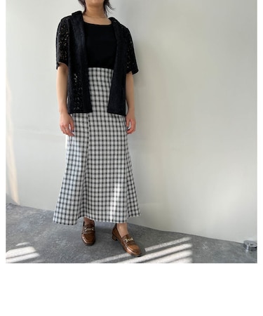 ハイウエストマーメイドスカート