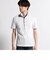 ランダムシルケット半袖ポロシャツ