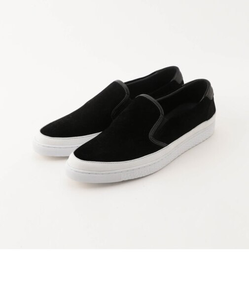 スエードレザー スリップオンスニーカー