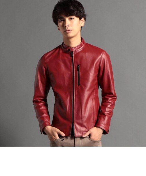 【WEB限定】ラムレザーシングルライダース