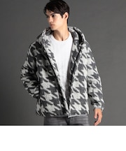 【ex/tra】LANIFICIO ROMA ボアフーディブルゾン