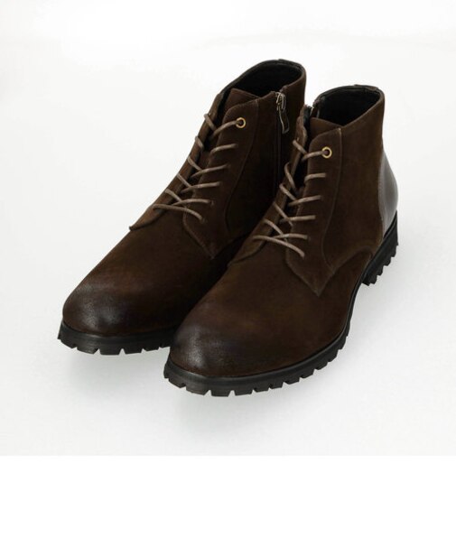 フェイクレザーブーツ