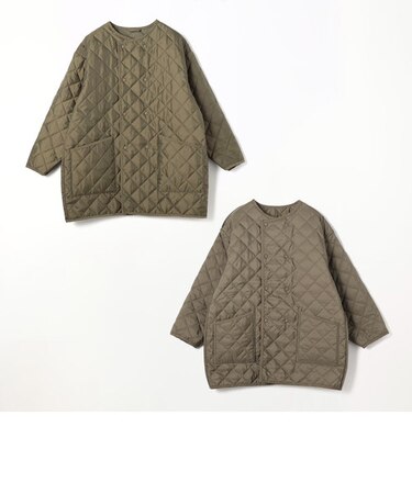 洗えるリバーシブル キルティングブルゾン