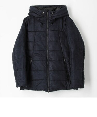 ストレッチスウェード中綿ブルゾン
