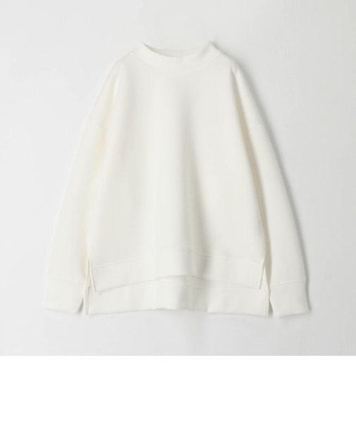 ライトダンボール　モックネックプルオーバー