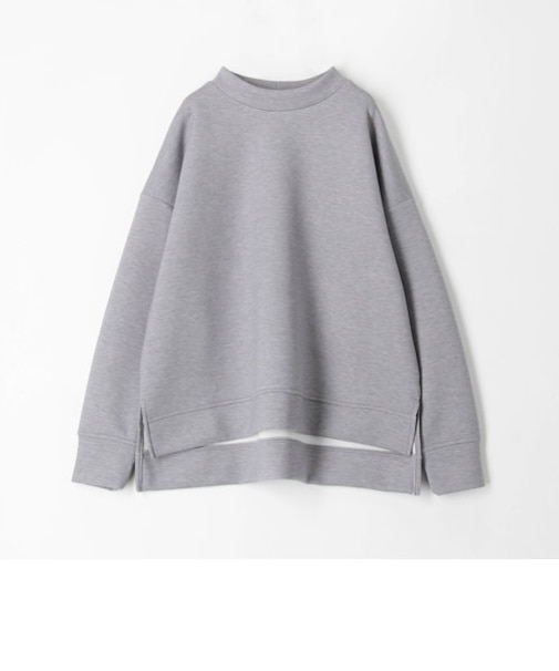 ライトダンボール　モックネックプルオーバー