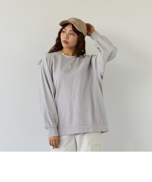 ピグメントチュニックスウェット