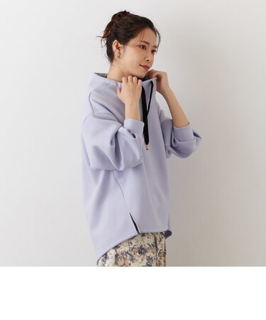 フード風スタンドプルオーバー／ダンボールポンチ