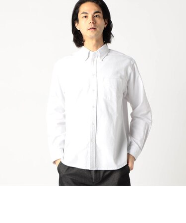 オックスボタンダウンシャツ