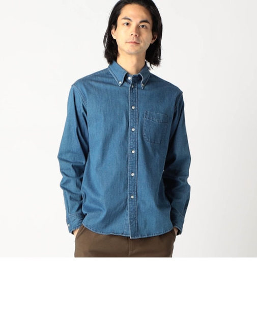 オックスボタンダウンシャツ