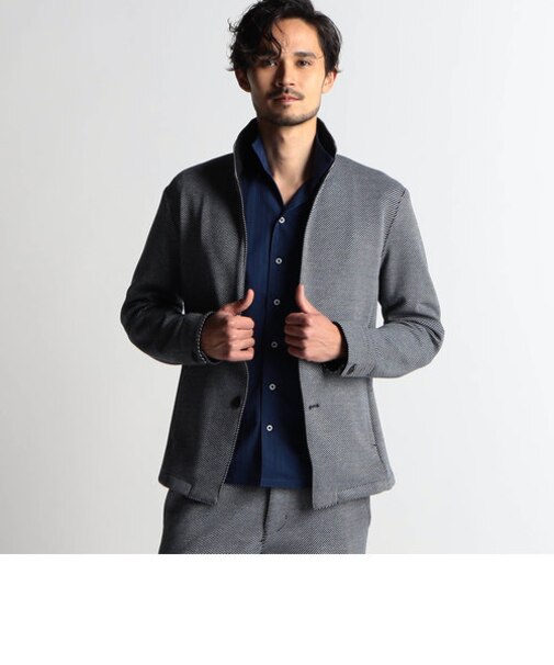 Ｗフェイススタンドジャケット